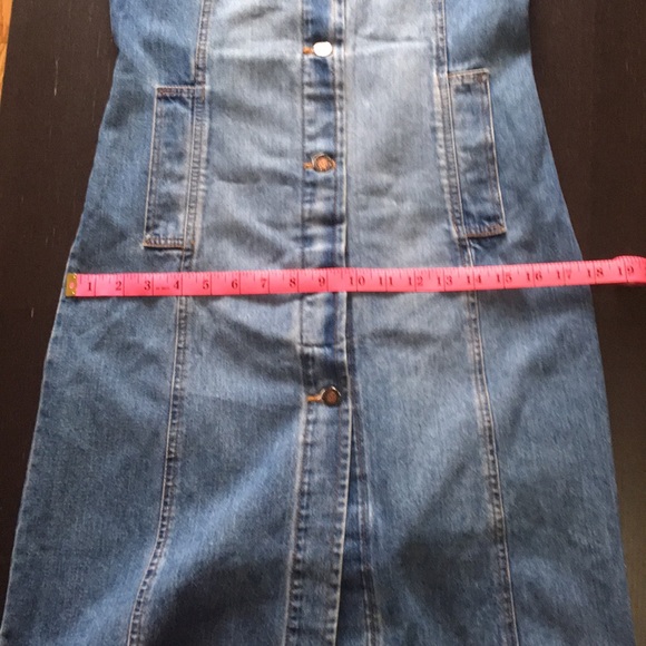 Vintage Y2K Denim Long Line Jacket or Dress - Picture 8 of 11